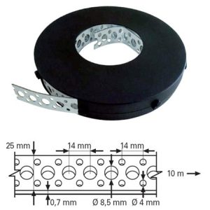 Perforated Band 25 MM X 0.7 MM (5 HOLES) X 10 M